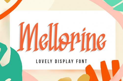 Mellorine Lovely Display Font 1