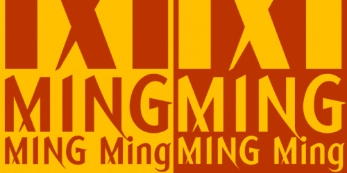 Ming Font 2
