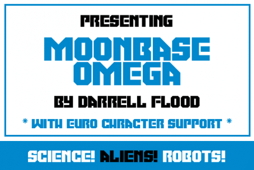 Moonbase Omega Sci-Fi Font 2