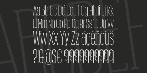 Obcecada Serif Font 4