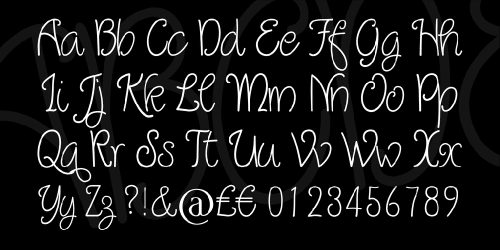 Quirlycues Font 2