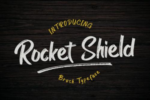 Rocket Shield Font 1