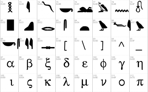 Rosetta Stone Font 2 (1)
