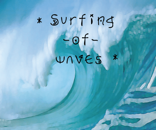 Surfing Of Waves Font 3