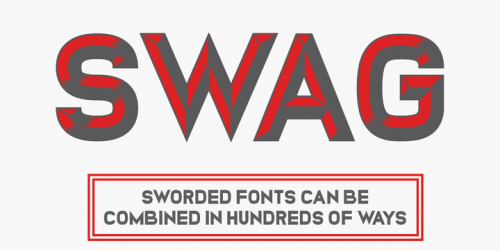 Sworded Font Family 7