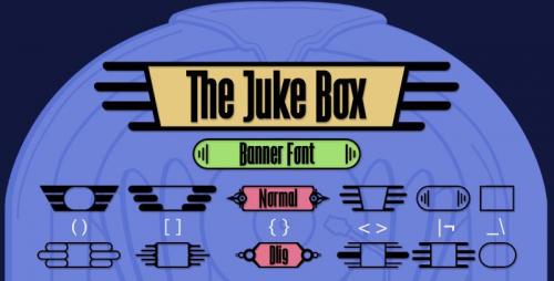 The Juke Box Font 1