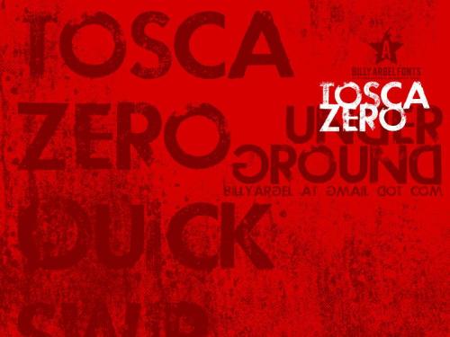 Tosca Zero Font