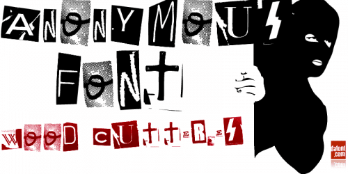 Woodcutter Anonymous Font 1