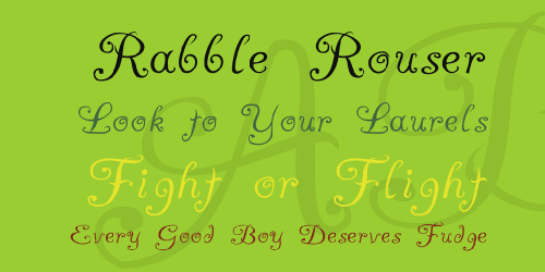 A Yummy Apology Font 2