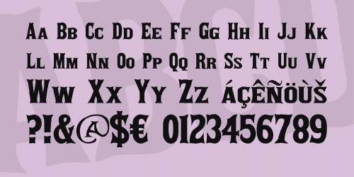 Akaposse Font 2
