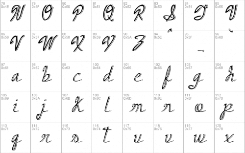 Armand Cocktail Font 3