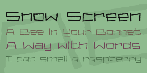Bahama Slim Font 2