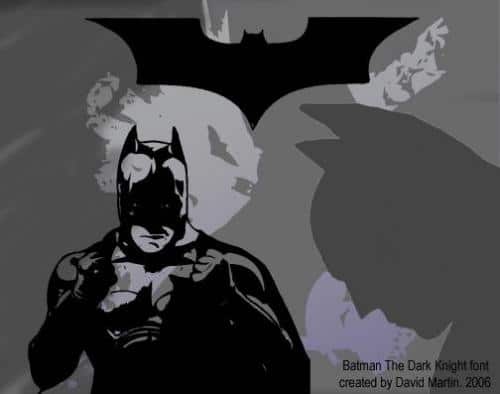 Batman The Dark Knight Font