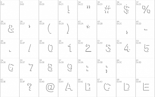 Block Shadow Font 1