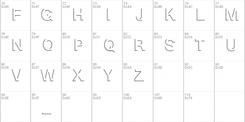 Block Shadow Font 2