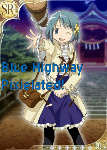 Blue Highway (Pixielated) Font 1