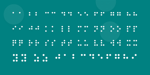 Braille Font 3