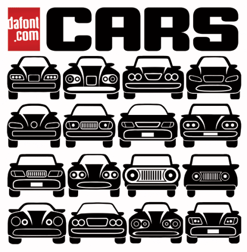 Cars Font 1