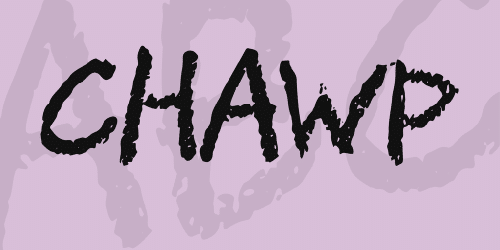 Chawp Font