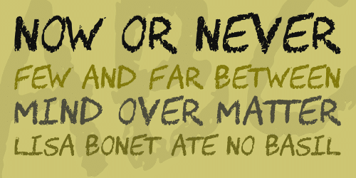 Chawp Font 1