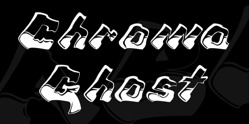 Chroma Ghost Font 1