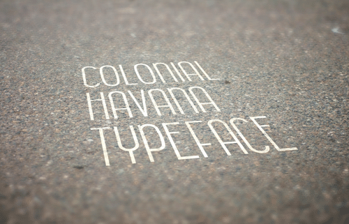 Colonial Havana Font