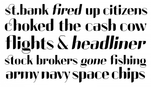 Currency Font 1