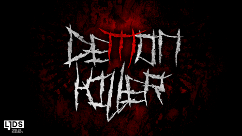 Demon Killer Font 3