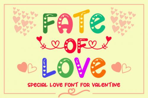 Fate of Love Font 1