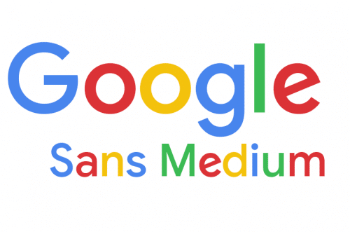 Google Sans Medium Font