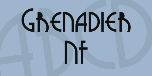 Grenadier NF Font 1