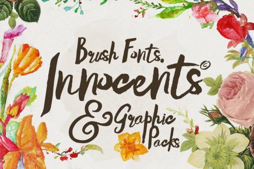 Innocents Fonts  Graphic Packs 1