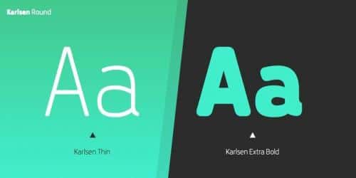Karlsen Round Font Family 3