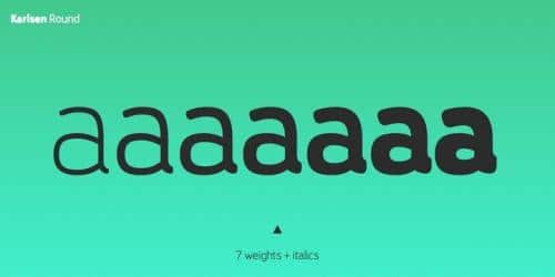 Karlsen Round Font Family 5