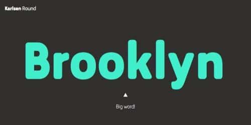 Karlsen Round Font Family 7