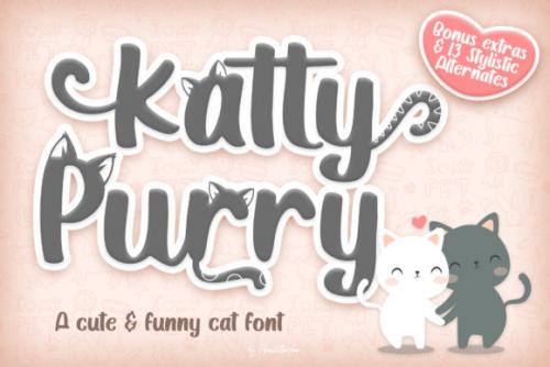 Katty Purry Font 1