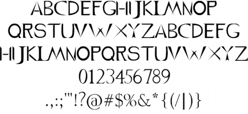 LJ Promise Darck Font 2