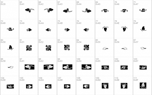 Ludlow Dingbats Font 2