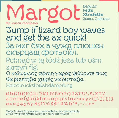 Margot Font 1