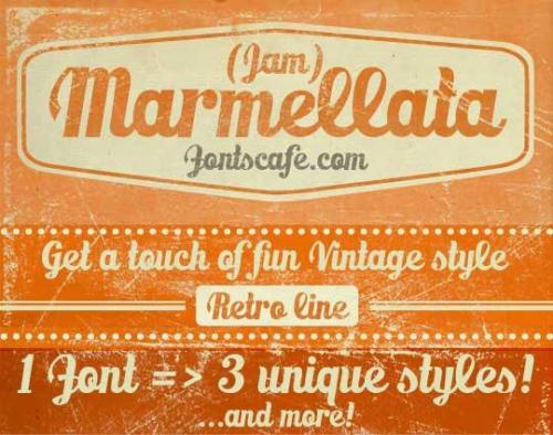 Marmellata-Jam-Font