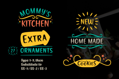 Mommy's Kitchen Font 6