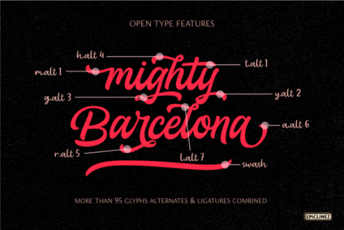 Motoride Vintage Script Font 5