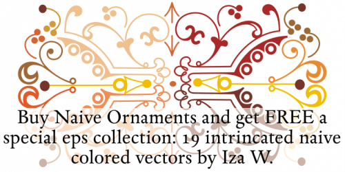 Naive Ornaments Font 11