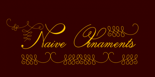 Naive Ornaments Font 12