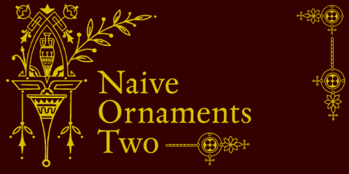 Naive Ornaments Font 5