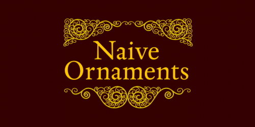 Naive Ornaments Font 8