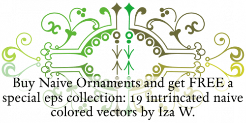 Naive Ornaments Font 9