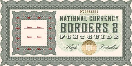 National Currency Font 3