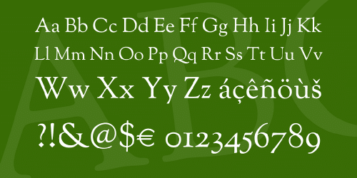 Ofl Sorts Mill Goudy Font 3