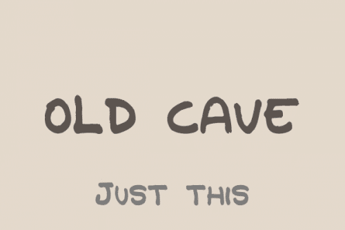Old Cave Font 4